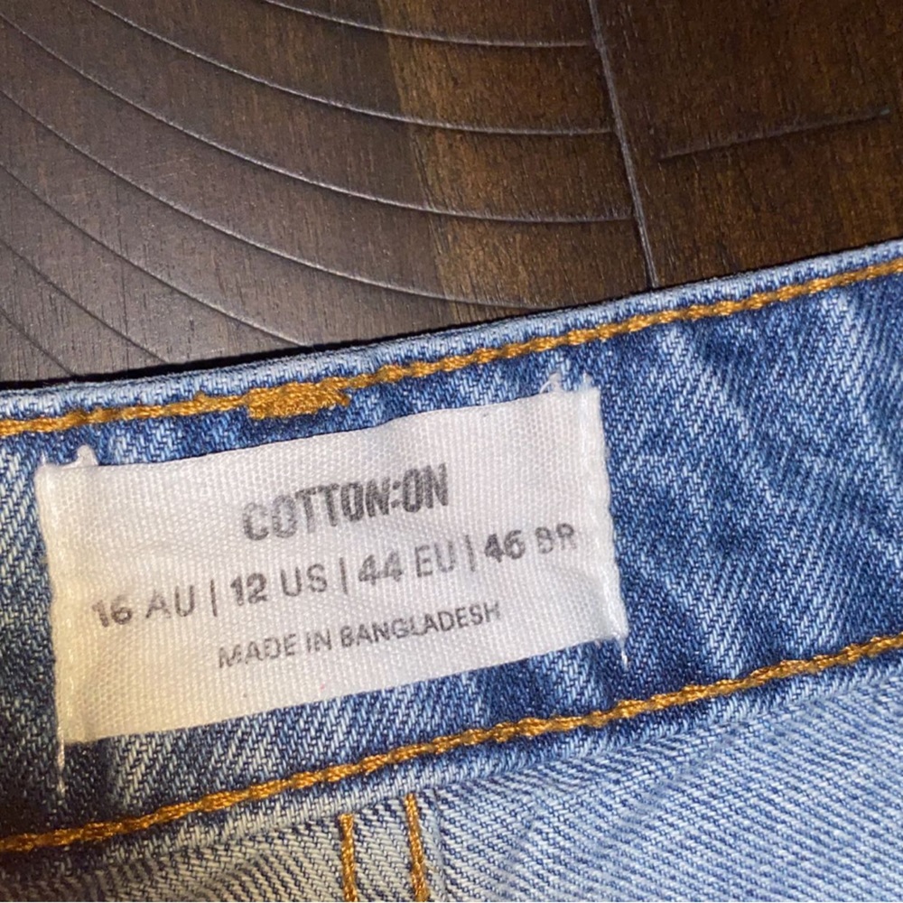 Cotton:On women size 12 mom jean - Picture 4 of 7